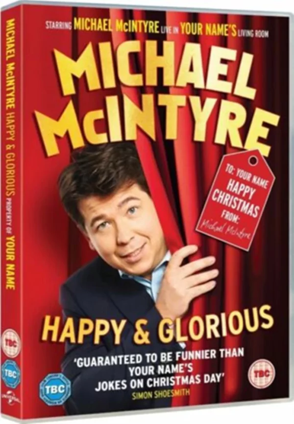 Michael McIntyre Happy & Glorious Property of Gordon Leslie Michael McIntyre New