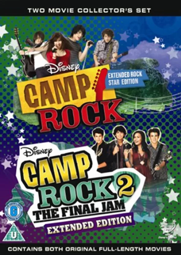 Camp Rock / Camp Rock 2 - The Final Jam Nick Jonas 2010 DVD Top-quality