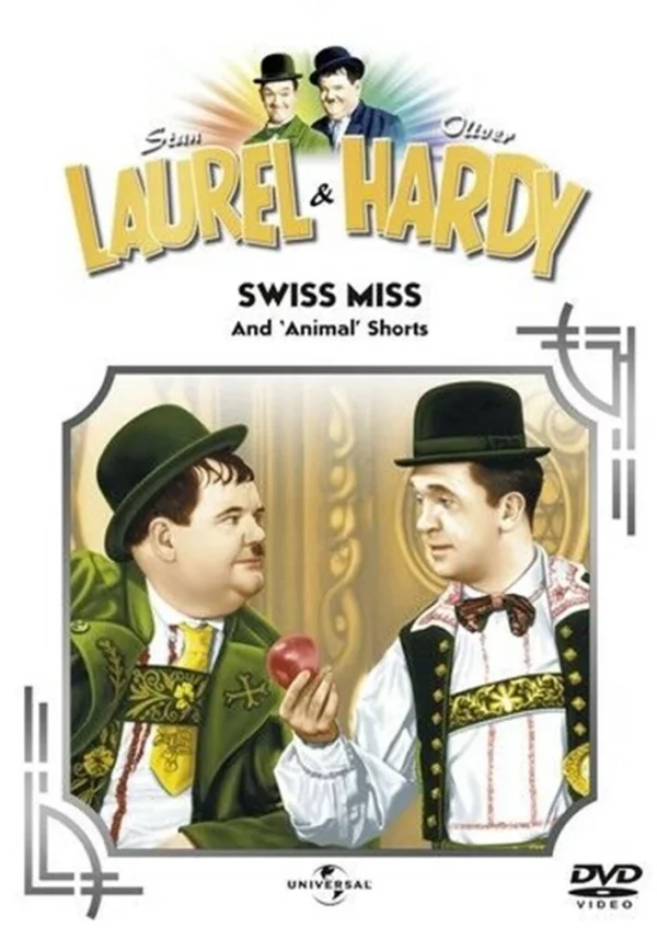 Laurel and Hardy: Vol 17 - Swiss Miss/Animal Shorts Stan Laurel 2004 DVD