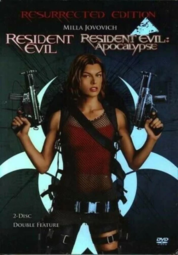 Resident Evil & Resident Evil: Apocalypse Milla Jovovich 2007 DVD Top-quality