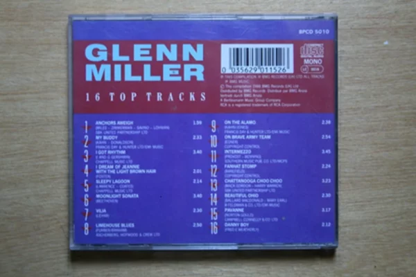 Top Tracks Glenn Miller 1997 CD Top-quality Free UK shipping