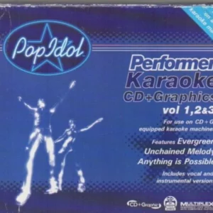 Pop Idol-Performer Karaoke-CD + Graphics vol 1,2&3 Various 2002 CD Top-quality