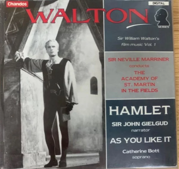 WALTON: HAMLET; AS YOU LIKE IT William Walton 1990 CD Top-quality