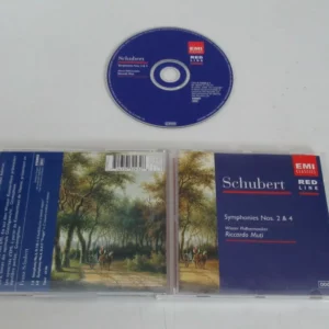 Schubert: Symphonies Nos 2 & 4 Riccardo Muti 1993 CD Top-quality