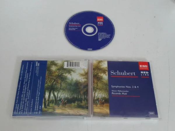 Schubert: Symphonies Nos 2 & 4 Riccardo Muti 1993 CD Top-quality