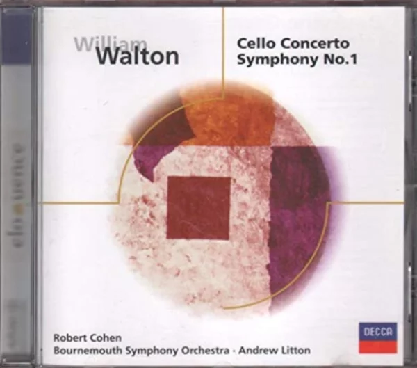 Walton:Cello Concerto;Symphony Cohen CD Top-quality Free UK shipping