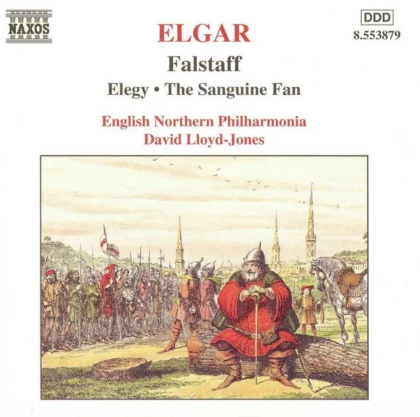 ELGAR: Falstaff / The Sanguine Fan Enp:Lloyd Jones 1999 CD Top-quality