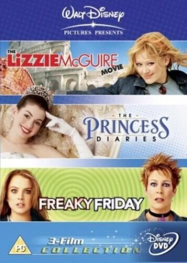 Teen Girl Triple: Freaky Friday / The Princess Diaries / Lizzie McGuire DVD