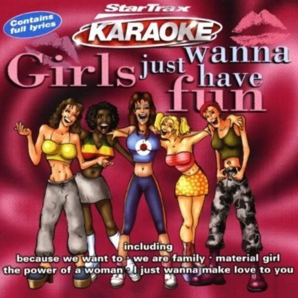 Girls Just Wanna Have Fun - Karaoke Various Artists 1998 CD Top-quality