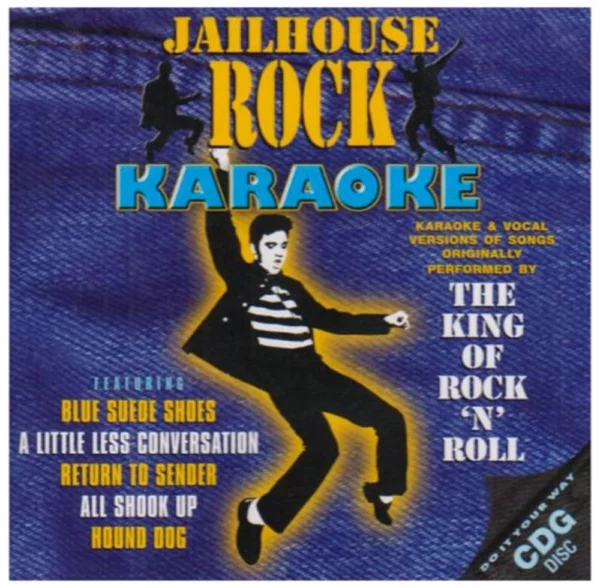 Jailhouse Rock Karaoke Karaoke CD Top-quality Free UK shipping