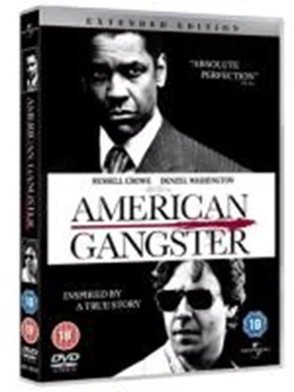 American Gangster Russell Crowe 2008 New DVD Top-quality Free UK shipping