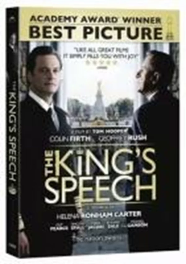 The King's Speech Colin Firth 2011 New DVD Top-quality Free UK shipping