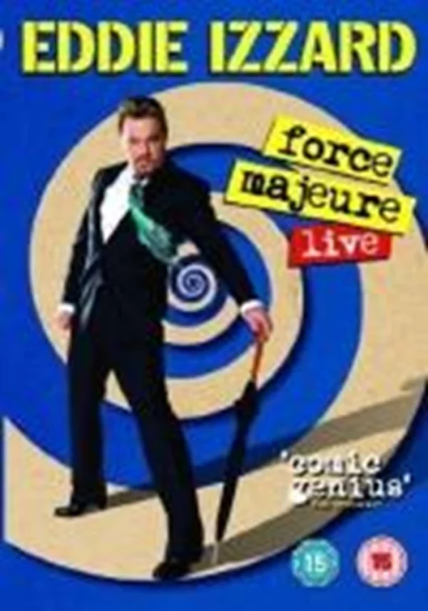 Eddie Izzard: Force Majeure Live Eddie Izzard 2013 New DVD Top-quality