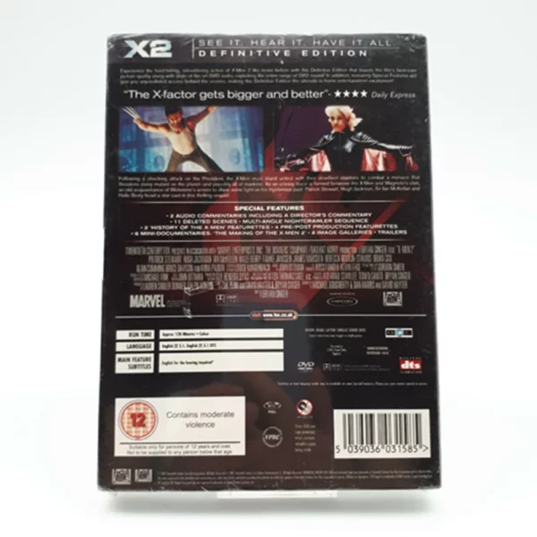 X2 Patrick Stewart 2007 New DVD Top-quality Free UK shipping