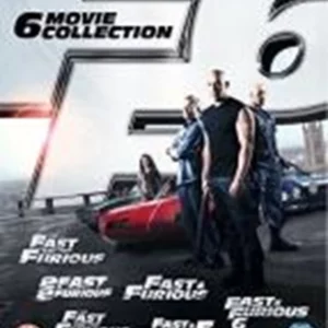 Fast & Furious: The 6 Movie Collection Vin Diesel 2013 DVD Top-quality