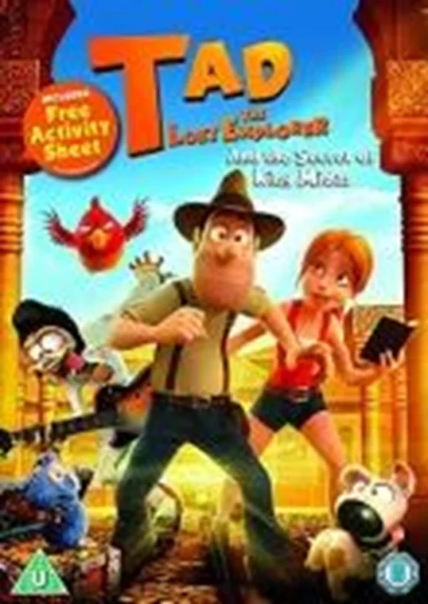 Tad the Lost Explorer and the Secret of King Midas Enrique Gato 2018 DVD