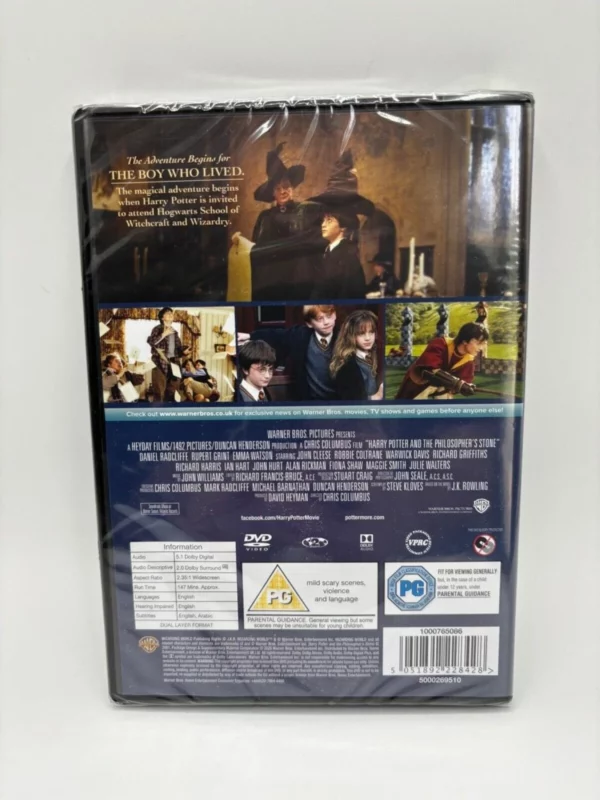 Harry Potter and the Philosophers Stone 2022 DVD Top-quality Free UK shipping