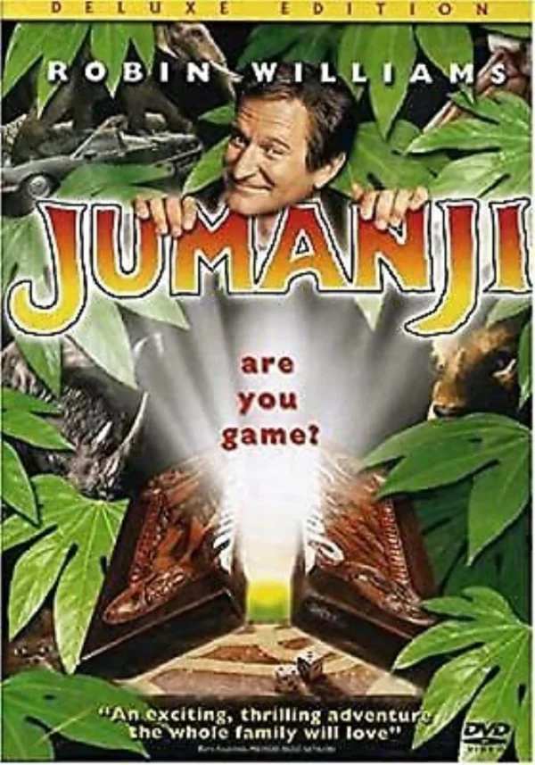 Jumanji Bradley Pierce 1995 DVD Top-quality Free UK shipping