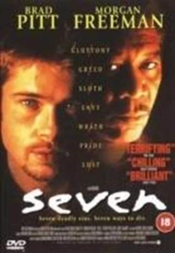 Seven Brad Pitt 1999 DVD Top-quality Free UK shipping