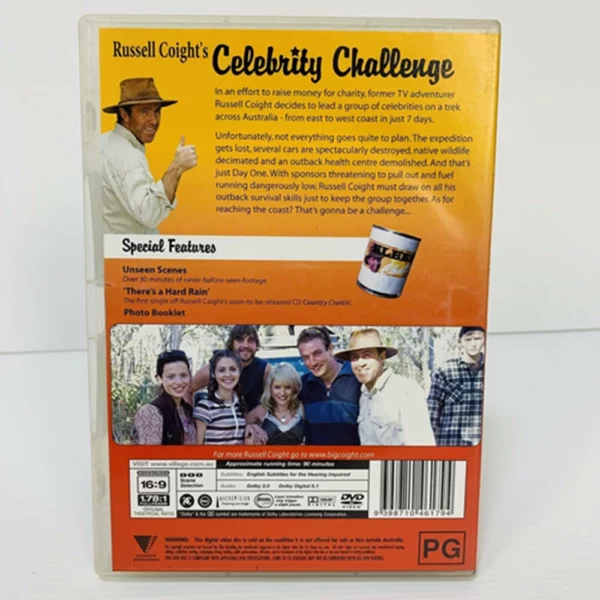 Russell Coight's Celebrity Challenge Russell Coight DVD Top-quality