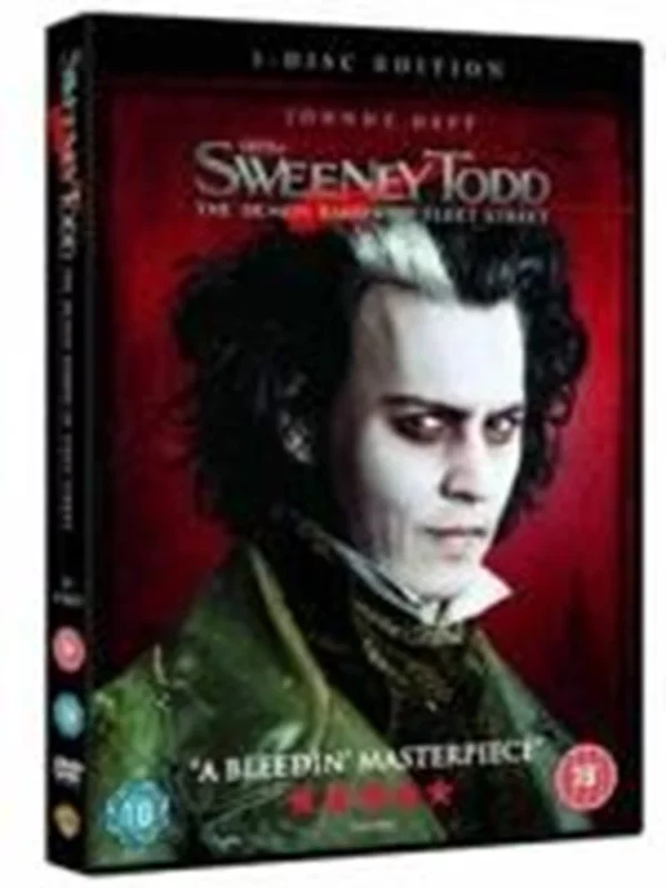 Sweeney Todd - The Demon Barber Of Fleet Street Johnny Depp 2008 DVD