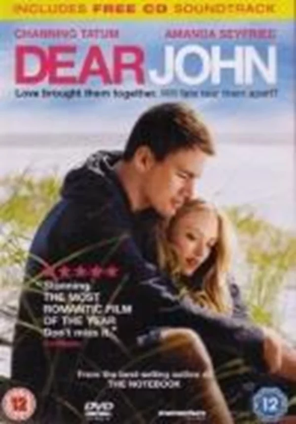 DEAR JOHN Channing Tatum DVD Top-quality Free UK shipping