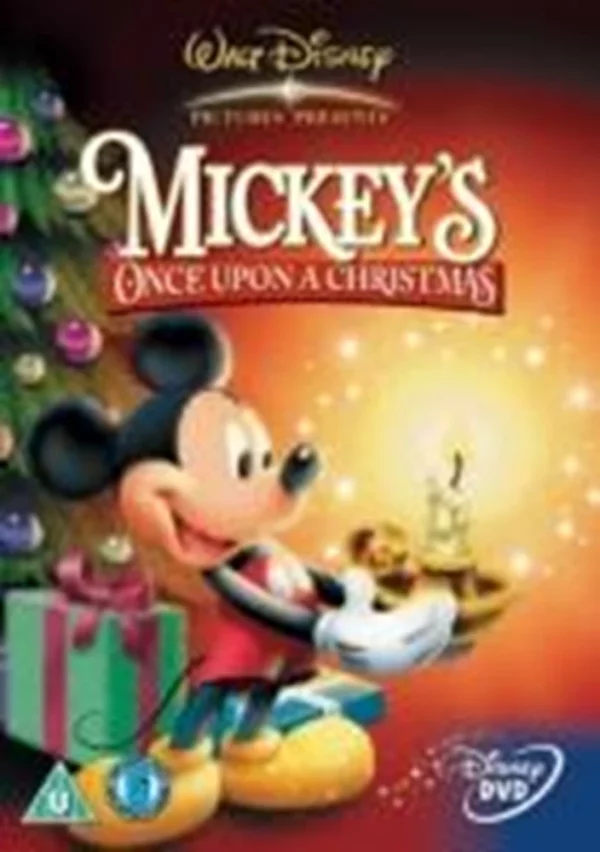 Mickey's Once Upon A Christmas Kelsey Grammer 2003 DVD Top-quality