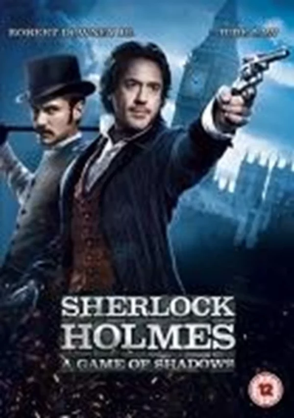 Sherlock Holmes: A Game of Shadows Robert Downey Jr. 2012 DVD Top-quality