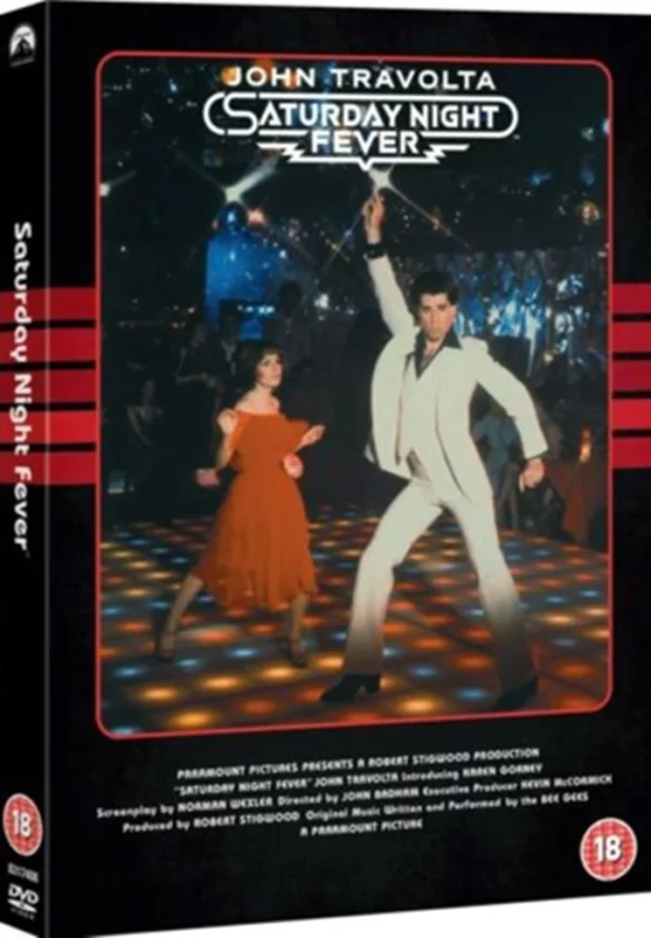 Saturday Night Fever John Travolta DVD Top-quality Free UK shipping