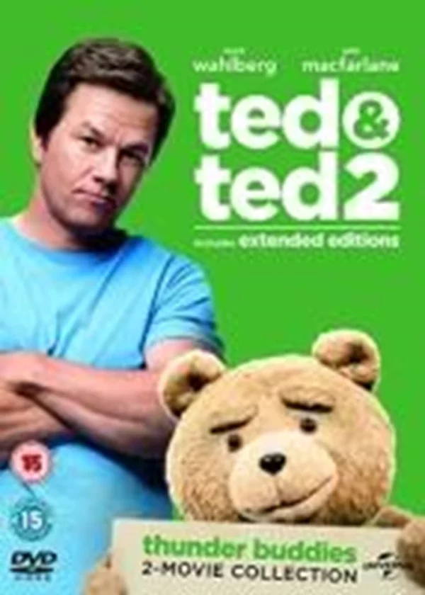 Ted/Ted 2 - Extended Editions Mark Wahlberg 2015 DVD Top-quality