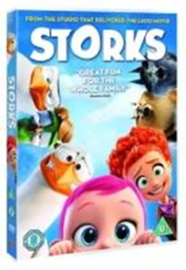 Storks Nicholas Stoller 2017 DVD Top-quality Free UK shipping