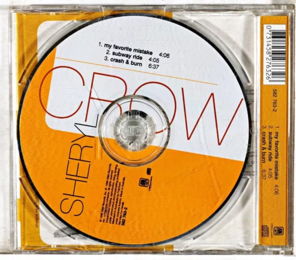 My Favorite Mistake Crow, Sheryl 1998 CD Top-quality Free UK shipping