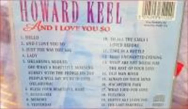 The Very Best Of Howard Keel 2003 CD Top-quality Free UK shipping