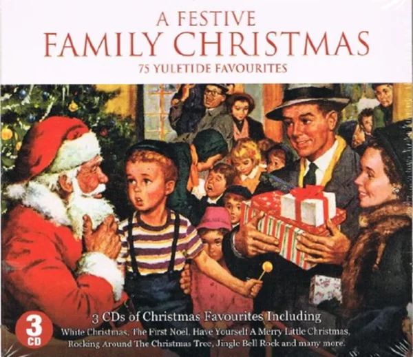 A Festive Family Christmas 75 Yuletide Favourites Various 2012 CD Top-quality