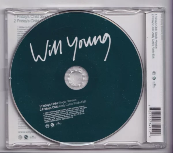 Friday's Child Will Young 2004 CD Top-quality Free UK shipping