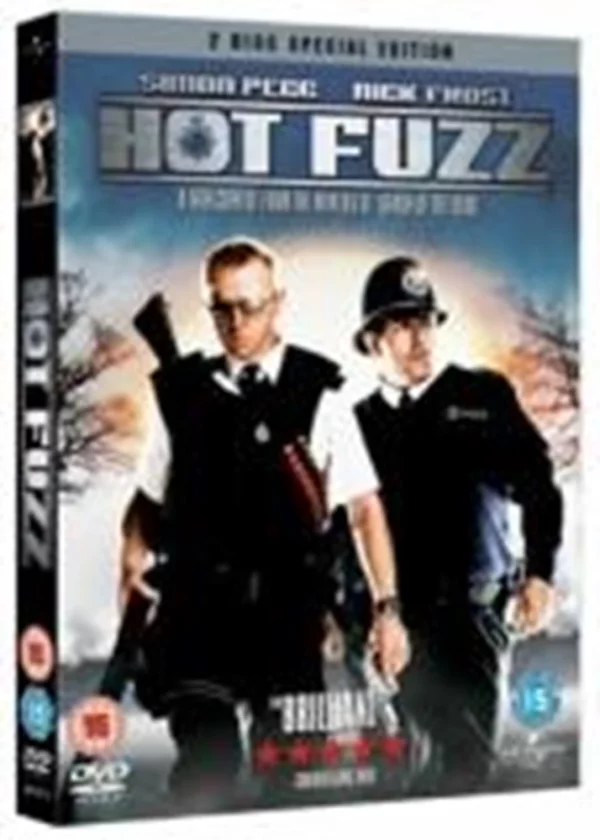 Hot Fuzz Simon Pegg Special Edition 2007 DVD Top-quality Free UK shipping