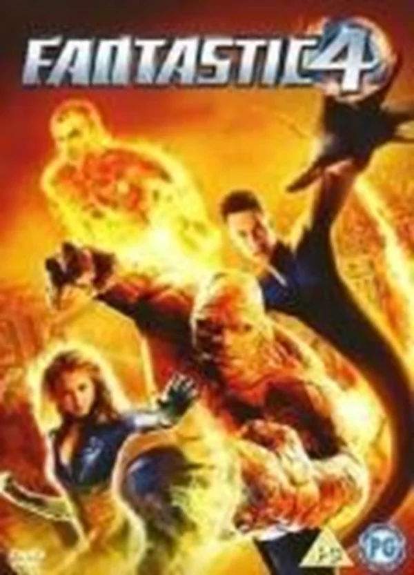 Fantastic Four Jessica Alba 2005 DVD Top-quality Free UK shipping