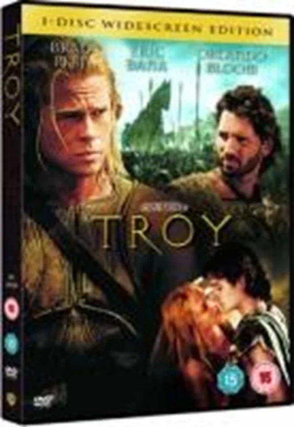 Troy Brad Pitt 2005 DVD Top-quality Free UK shipping