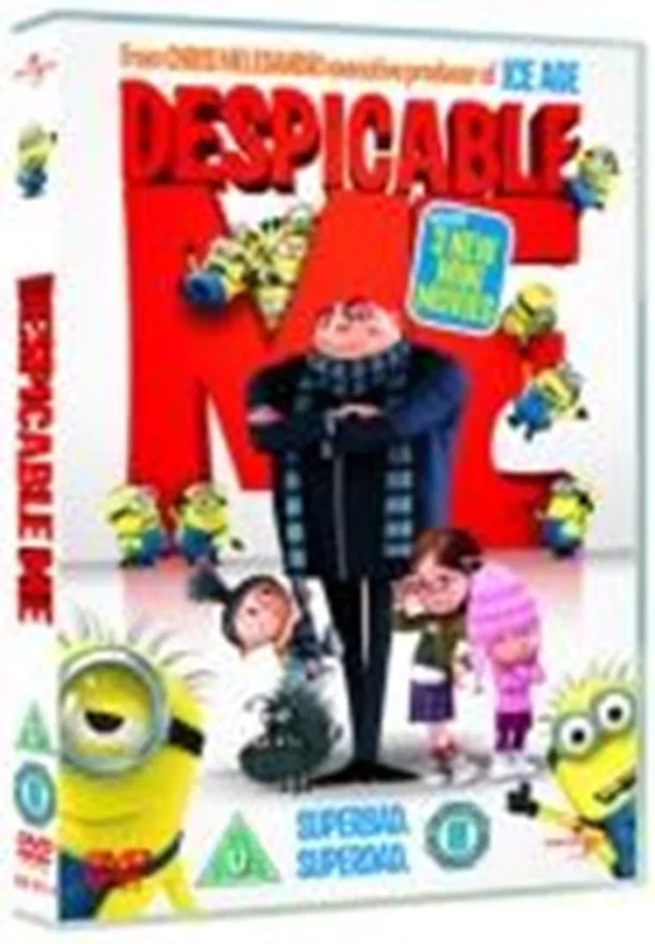 Despicable Me Steve Carell 2011 DVD Top-quality Free UK shipping