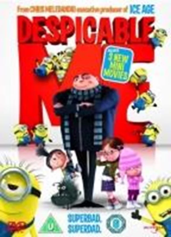 Despicable Me Steve Carell 2011 DVD Top-quality Free UK shipping