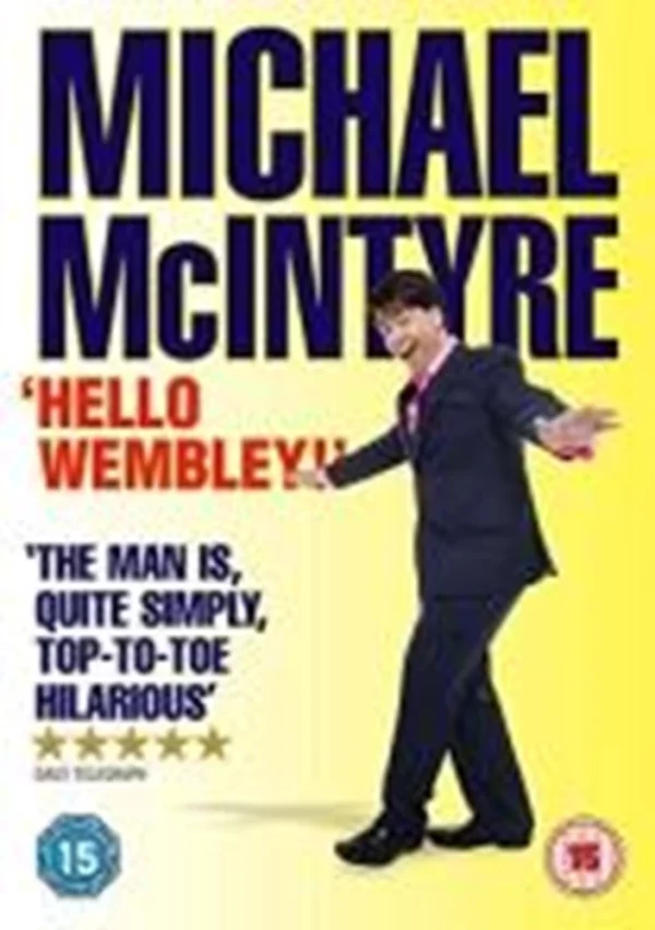 Hello Wembley! Michael McIntyre 2009 DVD Top-quality Free UK shipping