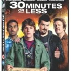 30 Minutes or Less Jesse Eisenberg 2012 DVD Top-quality Free UK shipping