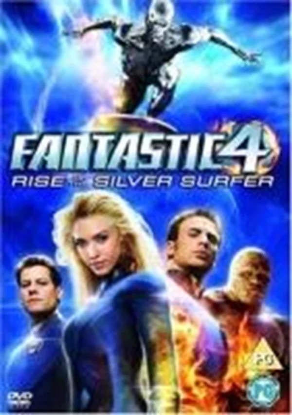 Fantastic Four - Rise Of The Silver Surfer Ioan Gruffudd 2007 DVD Top-quality