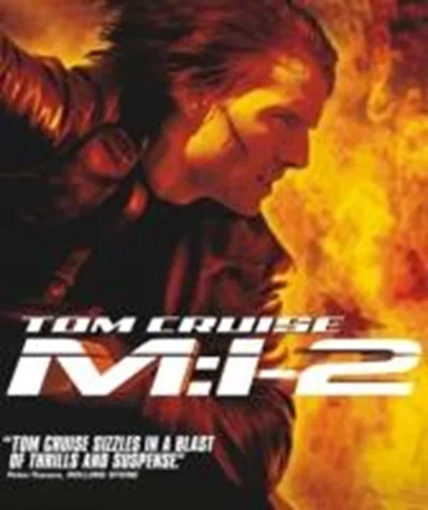 Mission : Impossible 2 Tom Cruise 2000 DVD Top-quality Free UK shipping