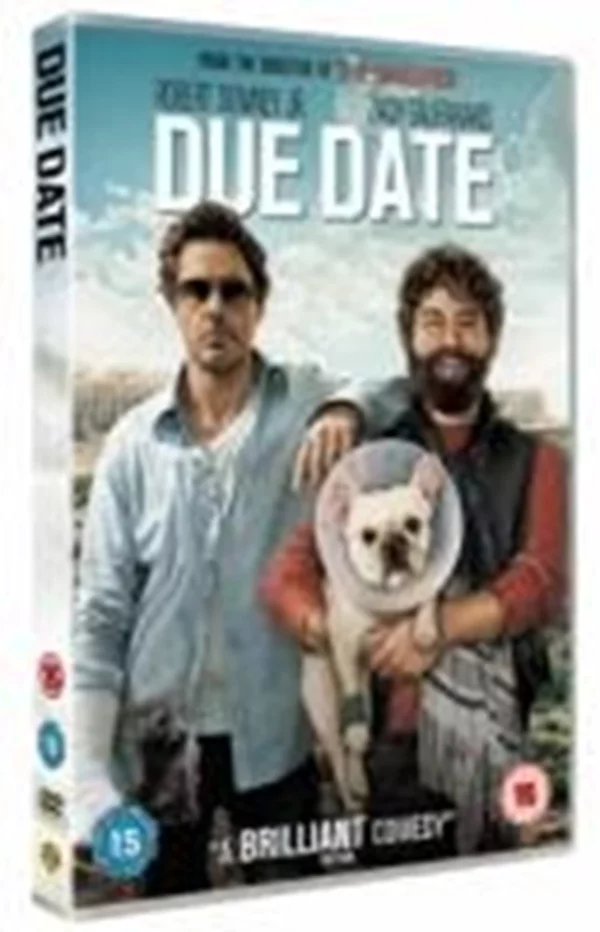 Due Date Robert Downey Jr. 2011 DVD Top-quality Free UK shipping