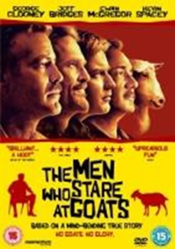 The Men Who Stare At Goats George Clooney 2010 DVD Top-quality Free UK shipping