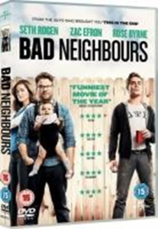 Bad Neighbours Rose Byrne 2014 DVD Top-quality Free UK shipping