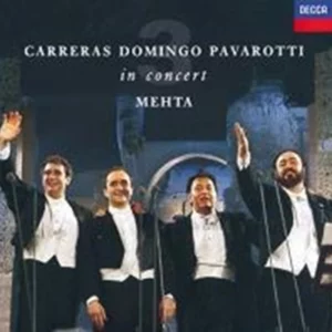 Carreras Domingo Pavarotti in Concert The Three Tenors 1990 CD Top-quality