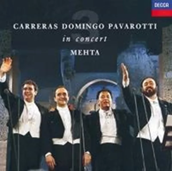 Carreras Domingo Pavarotti in Concert The Three Tenors 1990 CD Top-quality