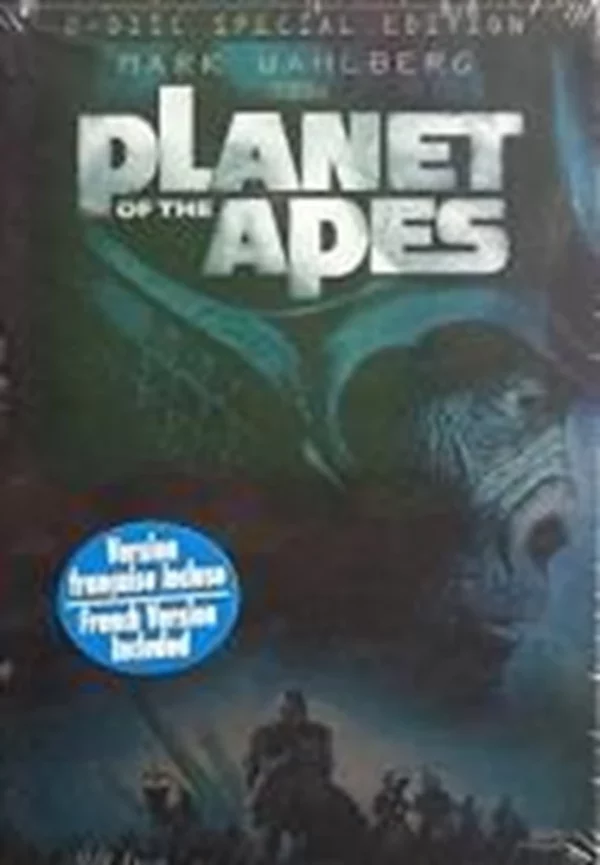 Planet of the Apes Mark Wahlberg DVD Top-quality Free UK shipping